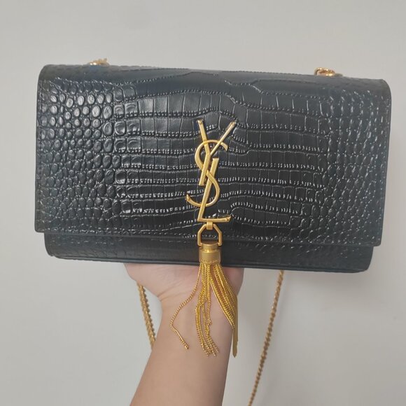 Yves Saint Laurent Black shoulder bag - Picture 1 of 7